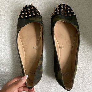Zara Spiked Loafers.